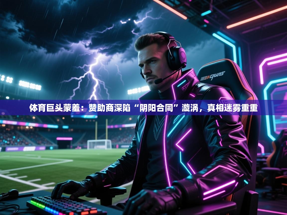 体育巨头蒙羞：赞助商深陷“阴阳合同”漩涡，真相迷雾重重  第2张